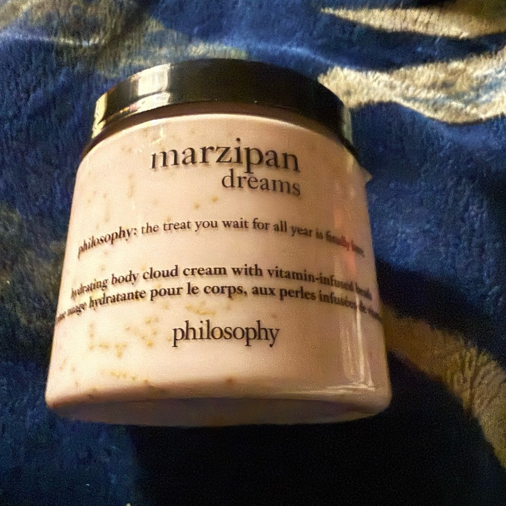 Philosophy Marzipan Dreams Body Cloud Cream with Vitamin Beads.
